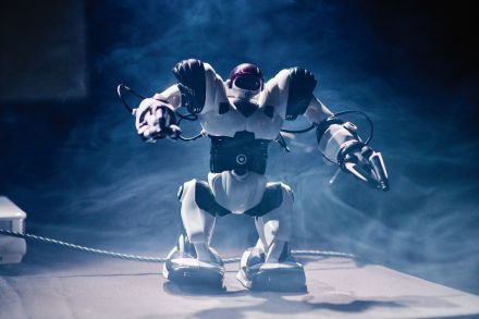 Tańczący robot.