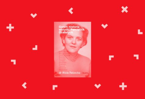 Okładka książki "Gwałt: historia wstydu. Pamiętnik ocalałych". Przedstawia portret kobiety.