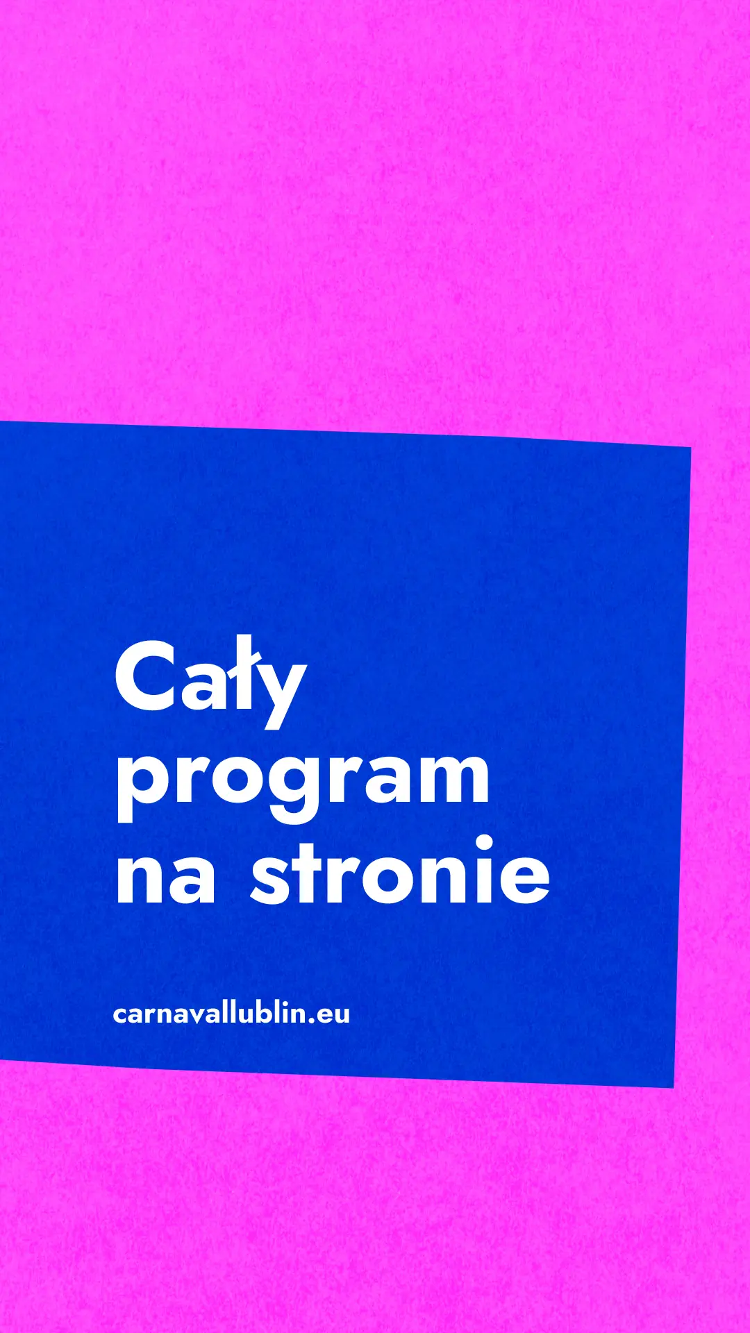 Grafika z napisem Cały program na stronie.