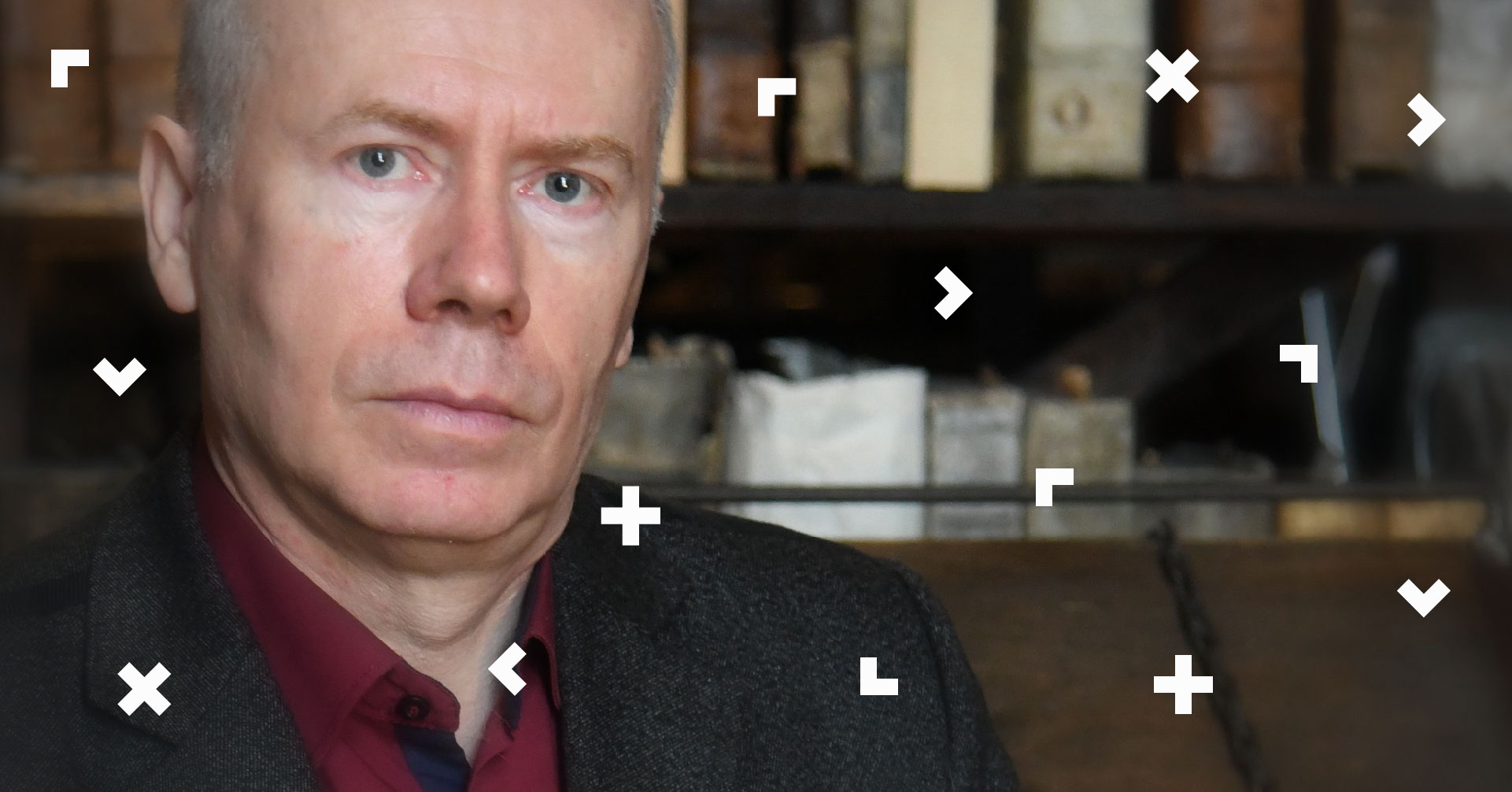 Portret autora książki "Komedia Judyty".