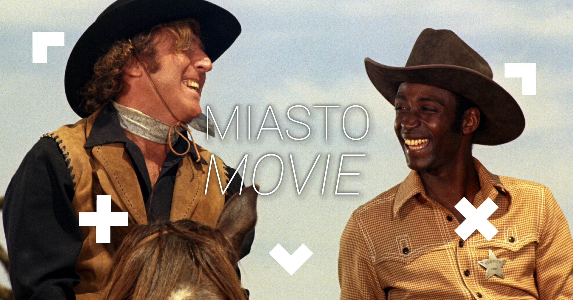 Na środku logo Miasta movie.