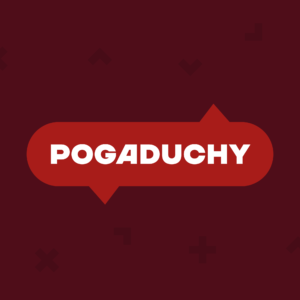 Grafika z napisem Pogaduchy.