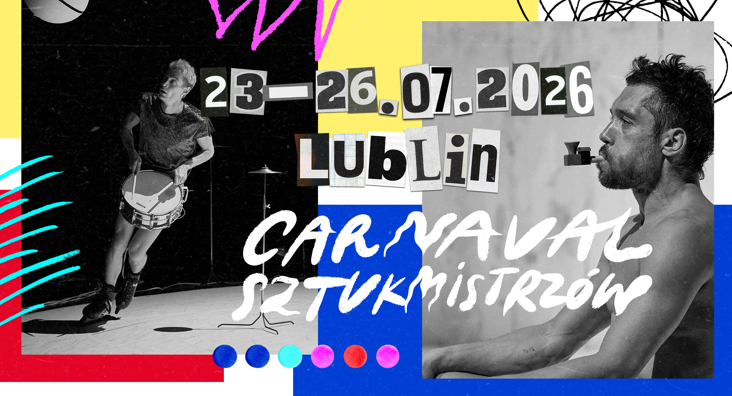 Plakat Carnavalu Sztukmistrzów.