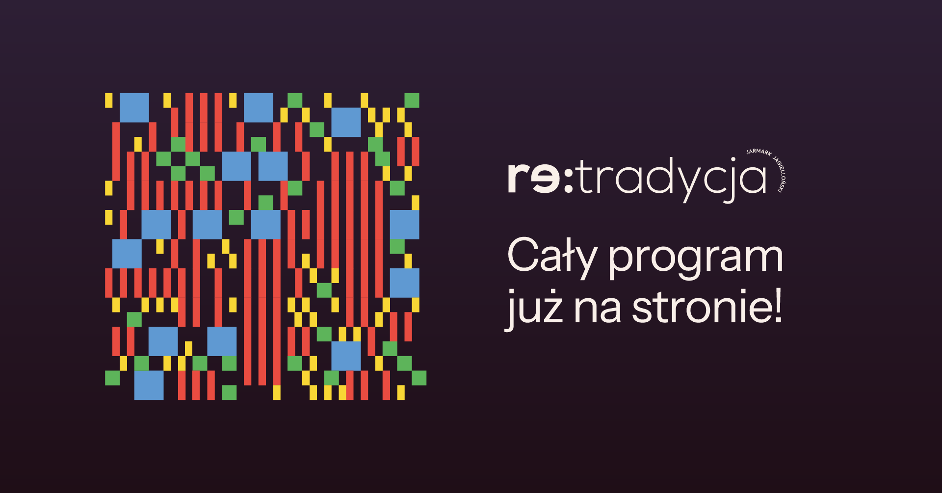Grafika z napisem cały program już na stronie!