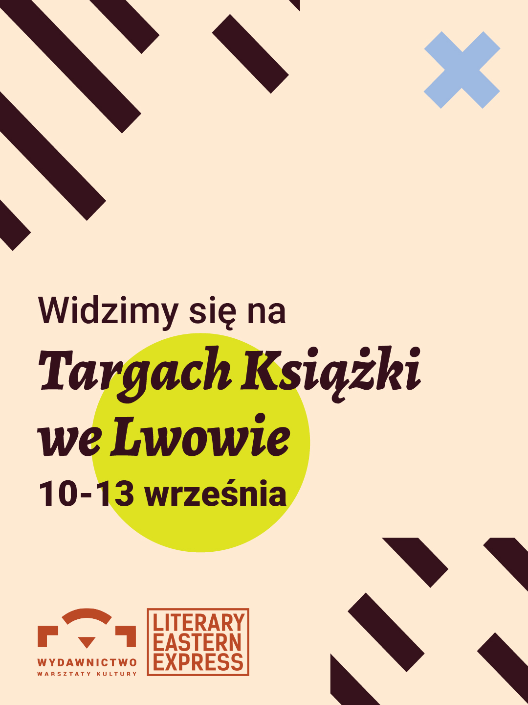 Targi_Lw_C3_B3w_static Grafika z napisem Widzimy się na targach książki we Lwowie.